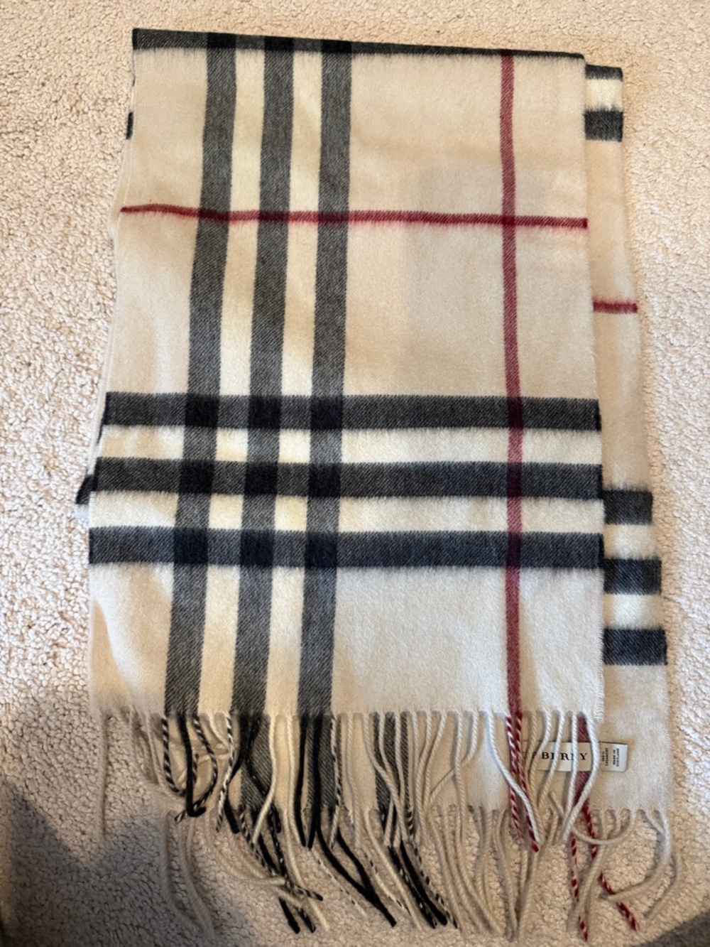 Burberry scarf